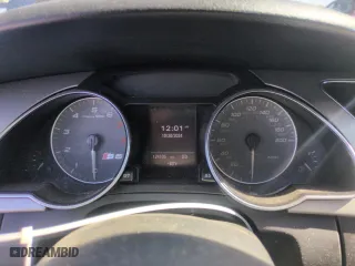 2012 Audi S5 Prestige with VIN WAUVVAFR5CA002163, listed as a Copart auction lot 53378985 with 124,105 mi miles and Salvage Title. Bid and sale history available at carsss.com. Image 10.