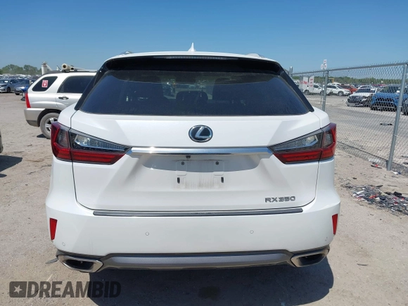 2017 Lexus RX 350 with VIN 2T2ZZMCA3HC044452, listed as a IAAI auction lot 41993164 with 108,874 mi miles and . Bid and sale history available at DreamBid. Image 17.