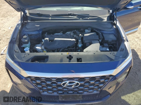 2020 Hyundai Santa Fe SEL with VIN 5NMS3CAA5LH163210, listed as a Copart auction lot 46996265 with 89,292 mi miles and Salvage Title. Bid and sale history available at carsss.com. Image 12.