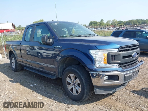 2019 Ford F-150 XL with VIN 1FTEX1EB9KKC09133, listed as a IAAI auction lot 40319582 with 151,728 mi miles. Bid and sale history available at carsss.com. Image 1.