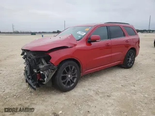 2017 Dodge Durango R/T with VIN 1C4SDHCT4HC906695, listed as a Copart auction lot 42780645 with 72,598 mi miles and Salvage Title. Bid and sale history available at carsss.com. Image 1.