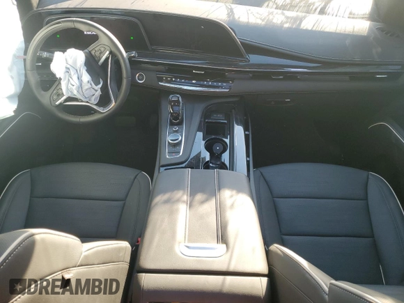 2024 Cadillac Escalade 4WD Sport with VIN 1GYS4FKL6RR260591, listed as a Copart auction lot 75762764 with 4,420 mi miles and Salvage title. Bid and sale history available at DreamBid. Image 8.