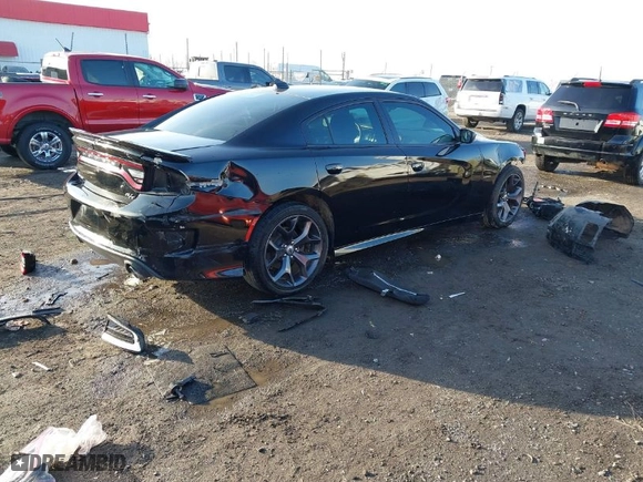 2019 Dodge Charger R/T with VIN 2C3CDXCT2KH526813, listed as a IAAI auction lot 41564735 with 141,981 mi miles. Bid and sale history available at carsss.com. Image 4.
