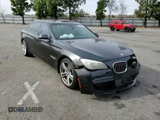 2014 BMW 7 Series ALPINA B7 with VIN WBAYE8C52ED134788, listed as a Copart auction lot 84549164 with 162,635 mi miles and Salvage Title. Bid and sale history available at carsss.com. Image 11.