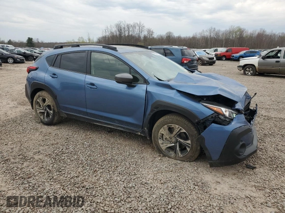 2024 Subaru Crosstrek Premium с VIN JF2GUADC8RH900478, выставлен на аукционе Copart как лот 54144475 с пробегом 3 128 миль миль и Списание • Salvage title. История ставок и продаж доступна на DreamBid. Изображение 4.