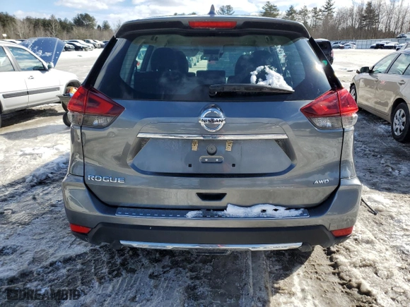2019 Nissan Rogue SV with VIN 5N1AT2MV4KC823590, listed as a Copart auction lot 45465725 with 66,899 mi miles and Salvage Title. Bid and sale history available at carsss.com. Image 6.