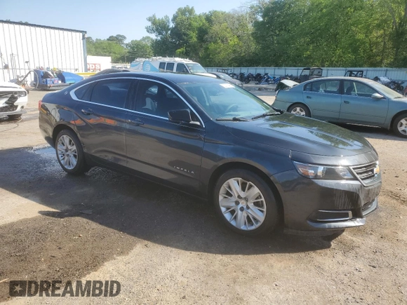 2015 Chevrolet Impala LS with VIN 2G11Z5SL5F9141121, listed as a Copart auction lot 52216495 with 205,317 mi miles and Salvage Title. Bid and sale history available at DreamBid. Image 4.