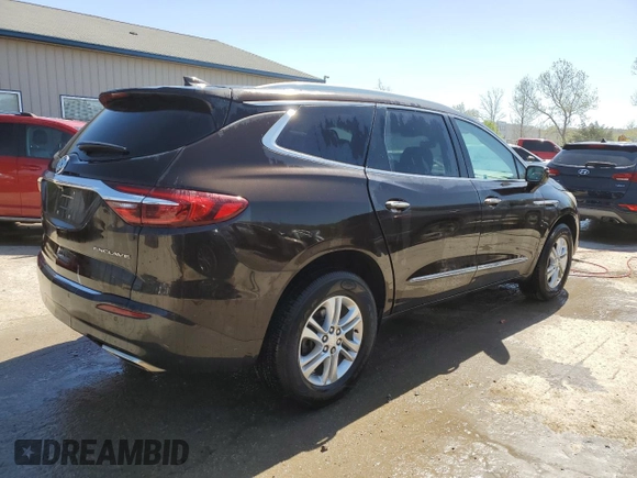 2018 Buick Enclave Essence with VIN 5GAERBKW7JJ172712, listed as a Copart auction lot 51973885 with 77,906 mi miles and Salvage Title. Bid and sale history available at DreamBid. Image 3.