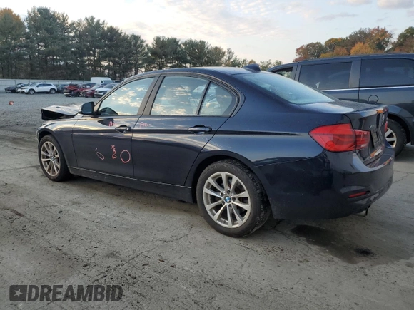2016 BMW 3 Series 320i xDrive with VIN WBA8E5G59GNU19350, listed as a Copart auction lot 77673294 with 75,697 mi miles and Salvage Title. Bid and sale history available at carsss.com. Image 2.