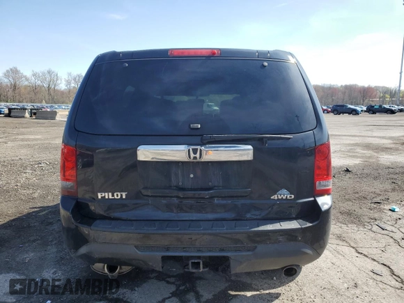 2014 Honda Pilot EX-L with VIN 5FNYF4H57EB002202, listed as a Copart auction lot 52979515 with 218,103 mi miles and Salvage Title. Bid and sale history available at carsss.com. Image 6.