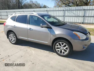 2013 Nissan Rogue SL with VIN JN8AS5MV9DW654522, listed as a Copart auction lot 50503285 with 58,228 mi miles and Salvage Title. Bid and sale history available at DreamBid. Image 4.