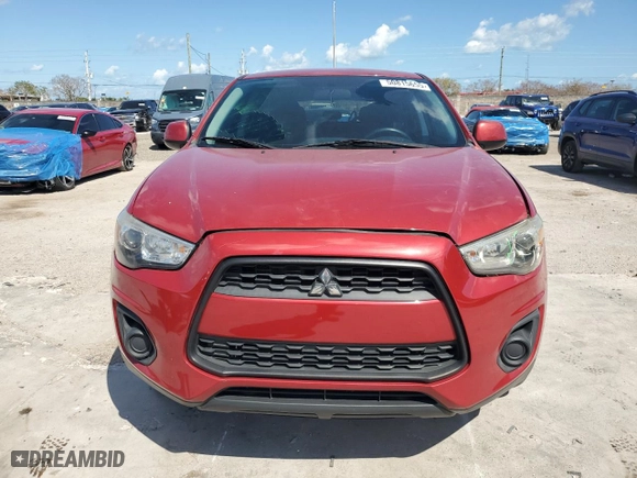 2013 Mitsubishi Outlander Sport ES with VIN 4A4AP3AU3DE016133, listed as a Copart auction lot 50815655 with 80,500 mi miles and Salvage Title. Bid and sale history available at carsss.com. Image 5.