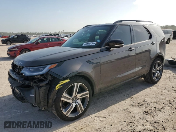 2024 Land Rover Discovery Metropolitan Edition with VIN SALRW4EU5R2490941, listed as a Copart auction lot 65599454 with 7,444 mi miles and Salvage Title. Bid and sale history available at carsss.com. Image 1.