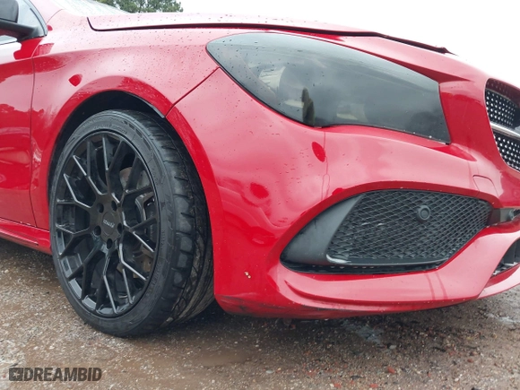 2018 Mercedes-Benz CLA with VIN WDDSJ4EB4JN608802, listed as a IAAI auction lot 41282694 with 80,582 mi miles. Bid and sale history available at carsss.com. Image 18.