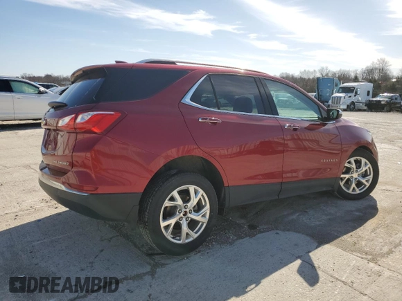 2019 Chevrolet Equinox Premier with VIN 3GNAXXEV4KS619149, listed as a Copart auction lot 49411725 with 38,422 mi miles and Salvage Title. Bid and sale history available at DreamBid. Image 3.