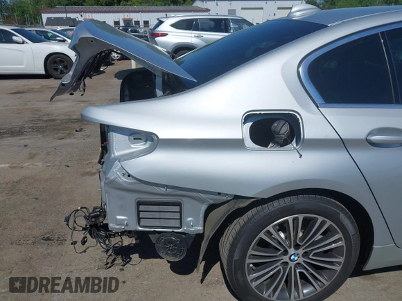 2019 BMW 5 Series 530i with VIN WBAJA5C5XKWW07106, listed as a IAAI auction lot 41977982 with 65,371 mi miles and . Bid and sale history available at carsss.com. Image 19.