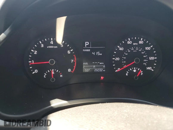 2020 Kia Rio S with VIN 3KPA24AD3LE354176, listed as a Copart auction lot 71248114 with 26,032 mi miles and Salvage Title. Bid and sale history available at DreamBid. Image 9.