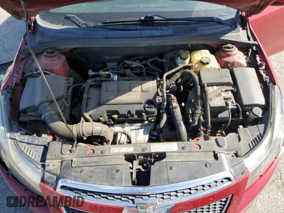 2014 Chevrolet Cruze 2LT z VIN 1G1PE5SB5E7376275, wystawiony jako Copart lot #58306455 z przebiegiem 117 939 mil mil oraz Szkoda całkowita • Salvage title. Historia ofert i sprzedaży dostępna na DreamBid. Obrazek 11.