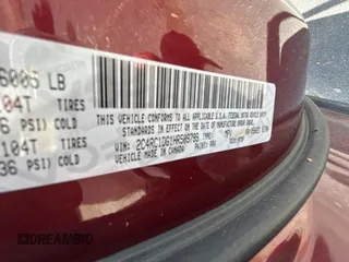 2017 Chrysler Pacifica Touring with VIN 2C4RC1DG1HR509799, listed as a Copart auction lot 60269185 with 165,931 mi miles and Clean title. Bid and sale history available at DreamBid. Image 10.