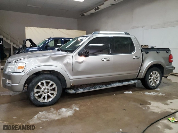2008 Ford Explorer Sport Trac Limited with VIN 1FMEU53818UA52424, listed as a Copart auction lot 38637334 with 177,425 mi miles and Clean Title. Bid and sale history available at carsss.com. Image 1.
