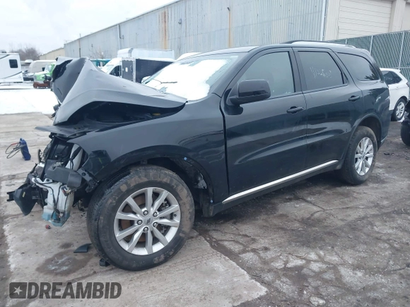 2023 Dodge Durango SXT Launch Edition with VIN 1C4RDJAG2PC564884, listed as a IAAI auction lot 41225303 with 23,960 mi miles and . Bid and sale history available at DreamBid. Image 2.