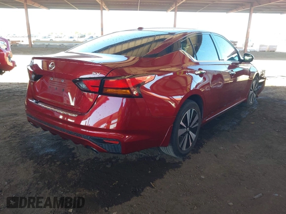 2020 Nissan Altima SV with VIN 1N4BL4DV4LN319458, listed as a IAAI auction lot 42160543 with 62,307 mi miles and . Bid and sale history available at DreamBid. Image 4.