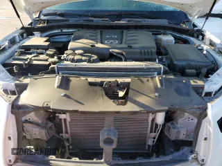 2019 Infiniti QX80 LUXE with VIN JN8AZ2NF9K9684004, listed as a Copart auction lot 51022145 with 35,454 mi miles and Salvage Title. Bid and sale history available at carsss.com. Image 12.