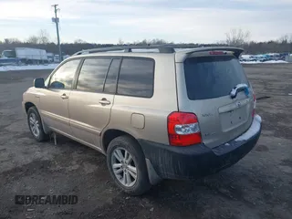 2007 Toyota Highlander Hybrid with VIN JTEGW21A370018109, listed as a IAAI auction lot 41410286 with 261,927 mi miles. Bid and sale history available at carsss.com. Image 3.