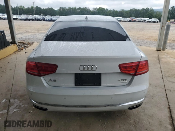 2013 Audi A8 4.0L with VIN WAUA2AFD9DN026942, listed as a Copart auction lot 60319565 with 122,341 mi miles and Salvage title. Bid and sale history available at DreamBid. Image 6.