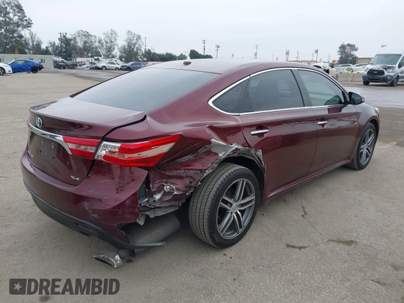 2013 Toyota Avalon XLE with VIN 4T1BK1EB1DU001297, listed as a IAAI auction lot 42041699 with 217,190 mi miles and . Bid and sale history available at DreamBid. Image 4.