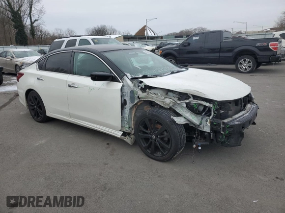 2018 Nissan Altima S with VIN 1N4AL3AP6JC254570, listed as a Copart auction lot 89312615 with 81,437 mi miles and Salvage Title. Bid and sale history available at DreamBid. Image 4.