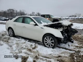 2008 Cadillac CTS AWD w/1SA with VIN 1G6DG577880210177, listed as a Copart auction lot 44884255 with 0 mi miles and Salvage Title. Bid and sale history available at carsss.com. Image 4.