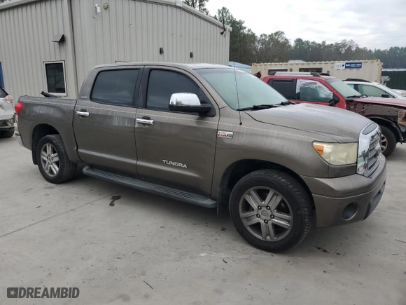 2007 Toyota Tundra LTD with VIN 5TBEV58137S457418, listed as a Copart auction lot 77690584 with 233,237 mi miles and Salvage Title. Bid and sale history available at carsss.com. Image 4.