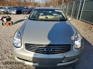 2007 Infiniti G35 Coupe with VIN JNKCV54E57M900489, listed as a Copart auction lot 83647534 with 234,690 mi miles and Salvage Title. Bid and sale history available at carsss.com. Image 5.