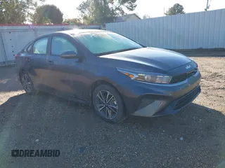 2023 Kia Forte LXS with VIN 3KPF24ADXPE607392, listed as a IAAI auction lot 40892259 with 35,581 mi miles and . Bid and sale history available at DreamBid. Image 1.
