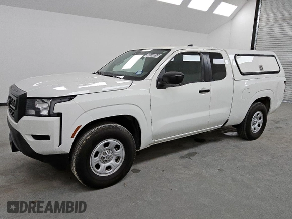 2024 Nissan Frontier S with VIN 1N6ED1CL3RN664697, listed as a Copart auction lot 60733615 with 14,085 mi miles and Clean title. Bid and sale history available at DreamBid. Image 1.