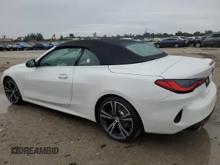 2024 BMW 4 Series 430i with VIN WBA23AT05RCN97995, listed as a Copart auction lot 89246165 with 14,463 mi miles and Salvage title. Bid and sale history available at DreamBid. Image 2.