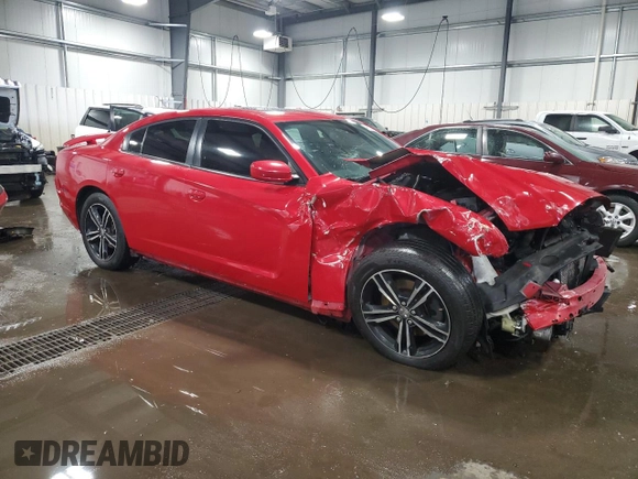 2014 Dodge Charger SXT Plus with VIN 2C3CDXJG2EH152679, listed as a Copart auction lot 46623925 with 137,878 mi miles and Salvage Title. Bid and sale history available at carsss.com. Image 4.