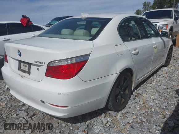 2008 BMW 5 Series 535i with VIN WBANW13518CZ80301, listed as a IAAI auction lot 41609398 with 235,554 mi miles and . Bid and sale history available at carsss.com. Image 4.