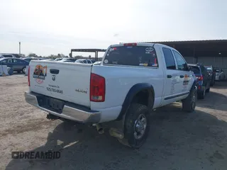 2005 Dodge Ram 3500 SLT with VIN 3D7LS38CX5G754202, listed as a IAAI auction lot 41831566 with 225,847 mi miles. Bid and sale history available at carsss.com. Image 4.