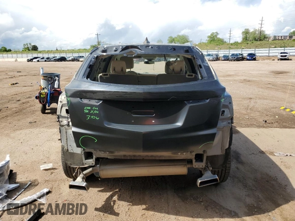 2018 Cadillac XT5 Premium Luxury AWD with VIN 1GYKNFRS2JZ133531, listed as a Copart auction lot 57814925 with 87,998 mi miles and Salvage title. Bid and sale history available at DreamBid. Image 6.