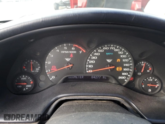 2001 Chevrolet Corvette with VIN 1G1YY32G815132976, listed as a Copart auction lot 47741925 with 84,277 mi miles and Clean Title. Bid and sale history available at carsss.com. Image 9.