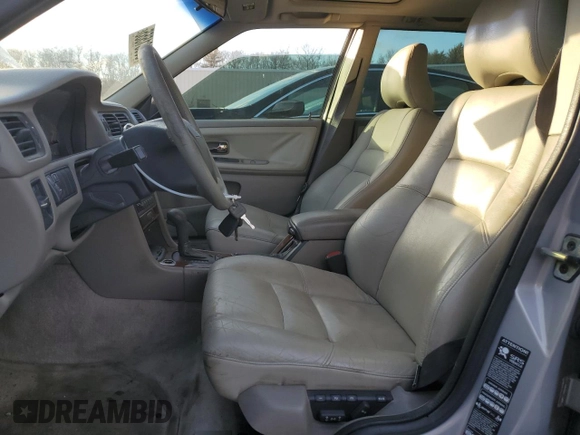 1999 Volvo S70 with VIN YV1LT56D7X2578651, listed as a Copart auction lot 88631555 with 126,753 mi miles and Salvage Title. Bid and sale history available at carsss.com. Image 7.