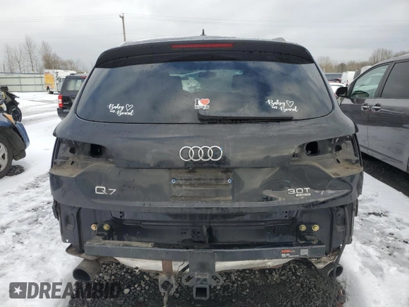 2015 Audi Q7 3.0T S line Prestige with VIN WA1DGAFE4FD003372, listed as a Copart auction lot 45010835 with 142,791 mi miles and Salvage Title. Bid and sale history available at carsss.com. Image 6.