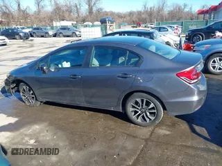 2014 Honda Civic Sedan EX with VIN 2HGFB2F84EH542574, listed as a IAAI auction lot 41427697 with 144,979 mi miles. Bid and sale history available at carsss.com. Image 14.