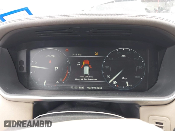 2016 Land Rover Range Rover HSE with VIN SALGS2VF1GA274838, listed as a IAAI auction lot 41702121 with 93,116 mi miles and . Bid and sale history available at DreamBid. Image 7.