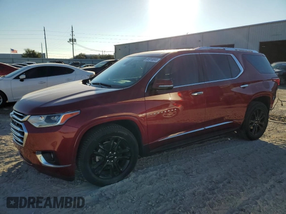 2019 Chevrolet Traverse RS with VIN 1GNEVJKW0KJ236604, listed as a Copart auction lot 85910044 with 59,671 mi miles and Salvage Title. Bid and sale history available at carsss.com. Image 1.