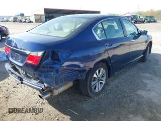 2014 Honda Accord Sedan LX with VIN 1HGCR2F3XEA217459, listed as a IAAI auction lot 41931324 with 109,500 mi miles. Bid and sale history available at carsss.com. Image 4.