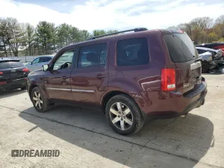 2013 Honda Pilot Touring with VIN 5FNYF4H92DB066200, listed as a Copart auction lot 53280865 with 171,924 mi miles and Salvage Title. Bid and sale history available at DreamBid. Image 2.