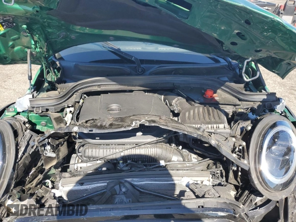 2024 MINI Convertible Cooper S with VIN WMW43DL09R3R68134, listed as a Copart auction lot 56336425 with 18,143 mi miles and Salvage title. Bid and sale history available at DreamBid. Image 11.